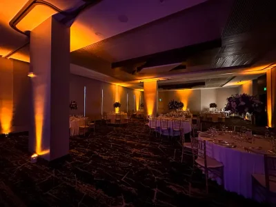 Iluminación de Ambientación en Hilton La Sabana